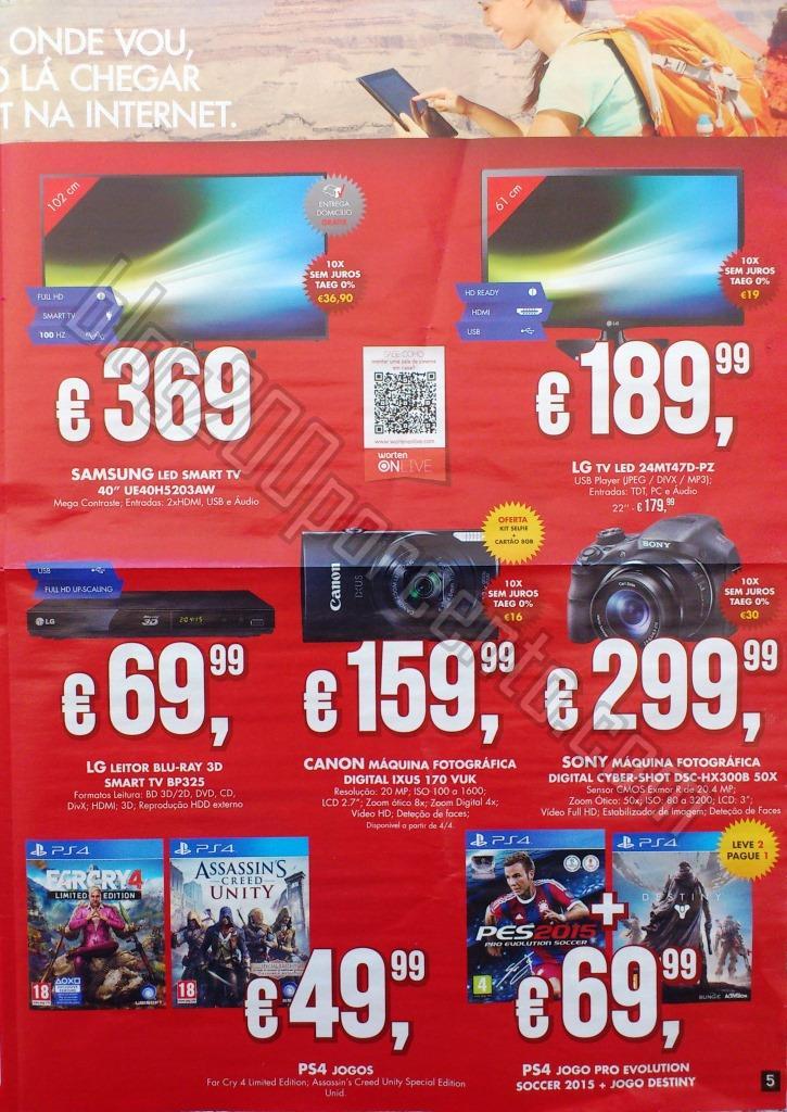 Antevisão Folheto WORTEN Promoções de 1 a 14 ab