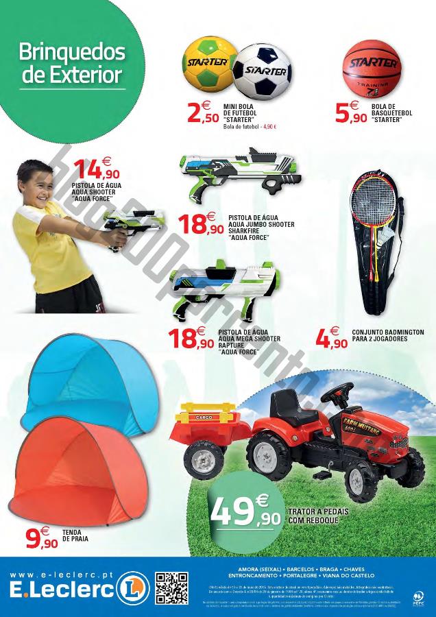 Antevisão Folheto E-LECLERC Auto e Campismo de 19