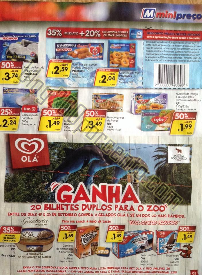 Antevisão Folheto MINIPREÇO Promoções de 17 a 