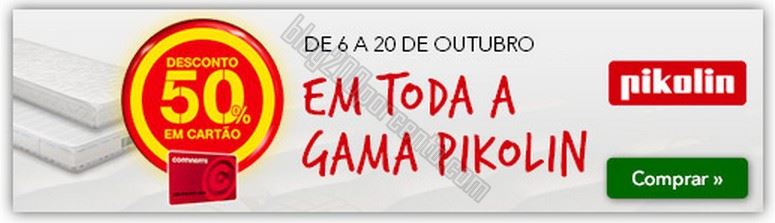 50% de desconto CONTINENTE até 20 outubro