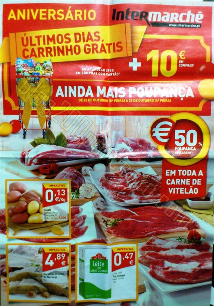 Antevisão folheto INTERMARCHÉ de 23 a 29 outubro