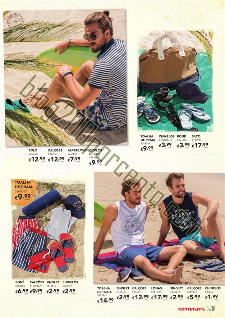 Antevisão Folheto CONTINENTE Verão com estilo de