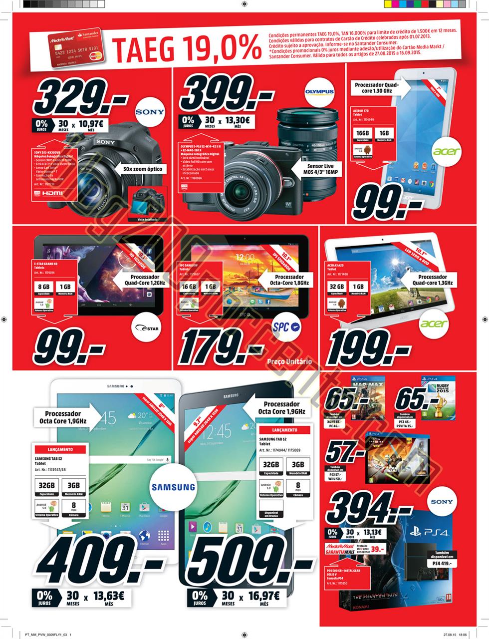 Antevisão Folheto MEDIA MARKT Promoções de 3 a 