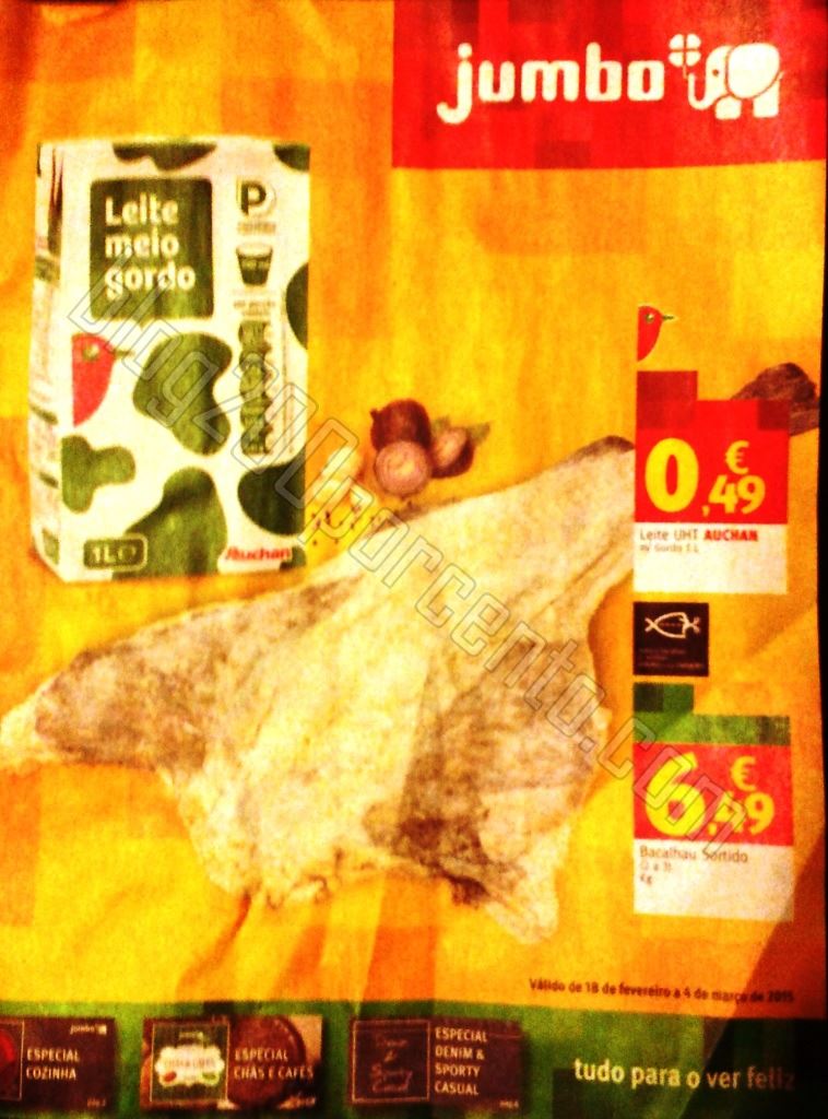 Antevisão Folheto JUMBO promoções de 18 feverei