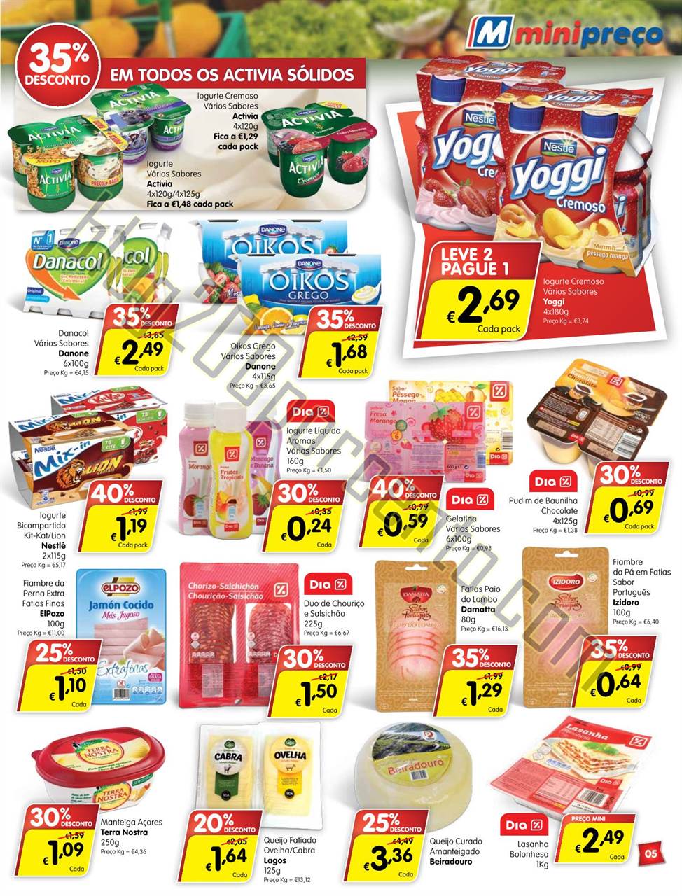 Antevisão Folheto MINIPREÇO Promoções de 20 a 