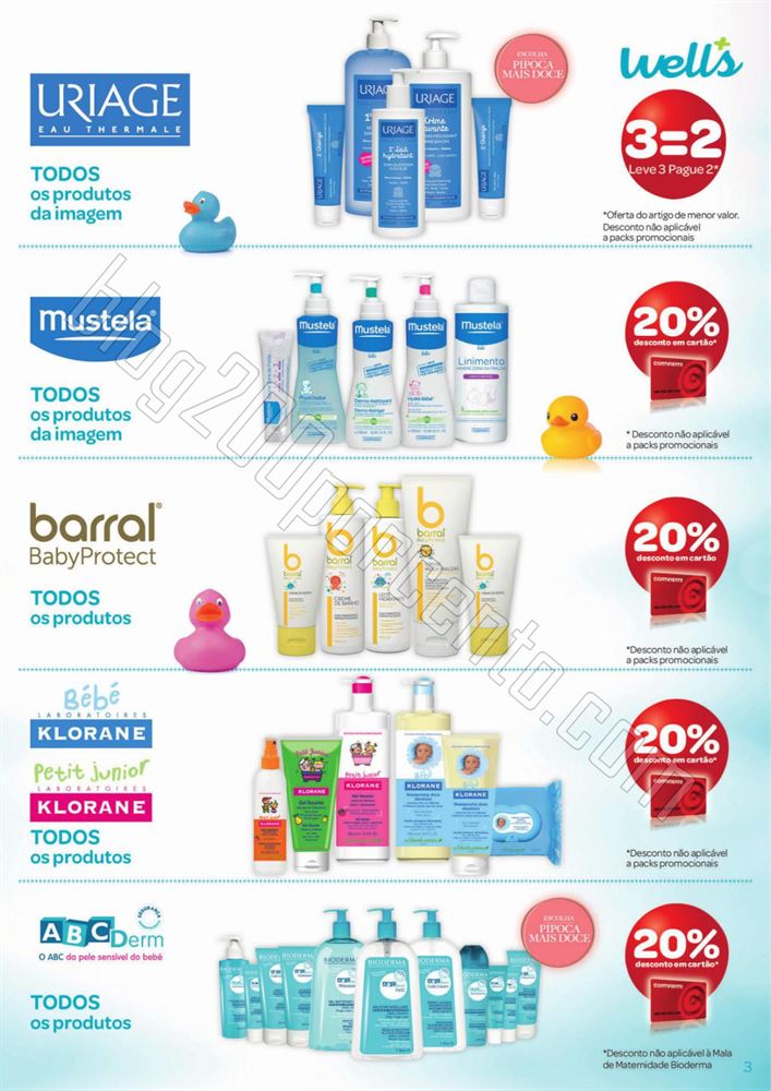 Antevisão Folheto WELLS Bebé de 20 janeiro a 15 