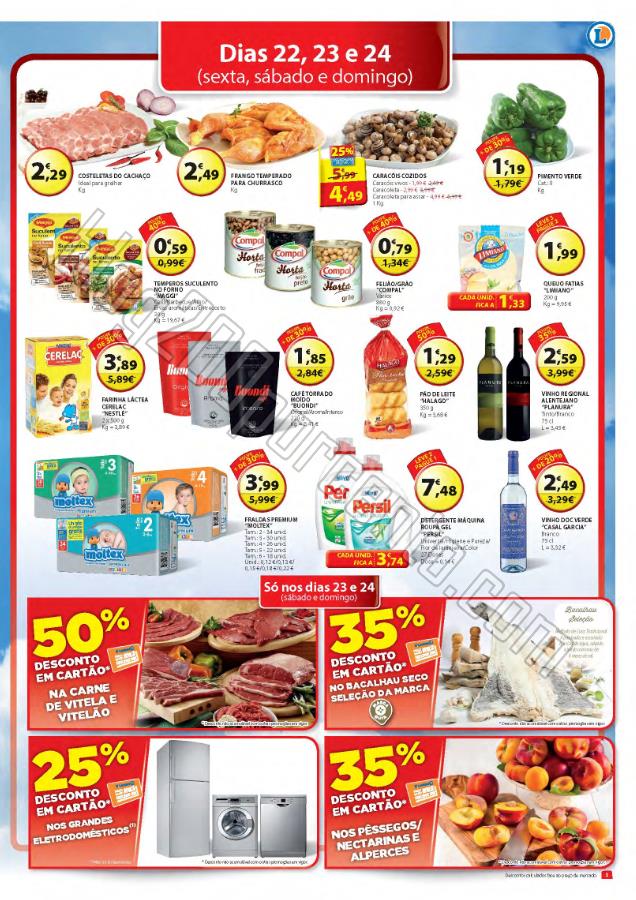 Calendário E-LECLERC Fim de Semana de 22 a 24 mai