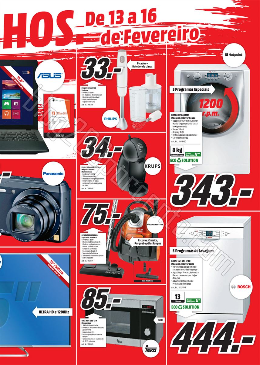 Antevisão Folheto MEDIAMARKT Especial de 13 a 16 