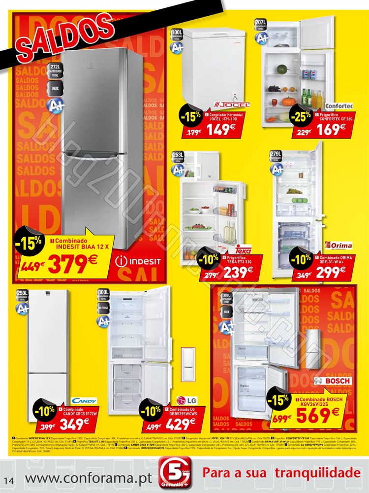 Novo Folheto CONFORAMA Saldos de 2 a 21 janeiro p1