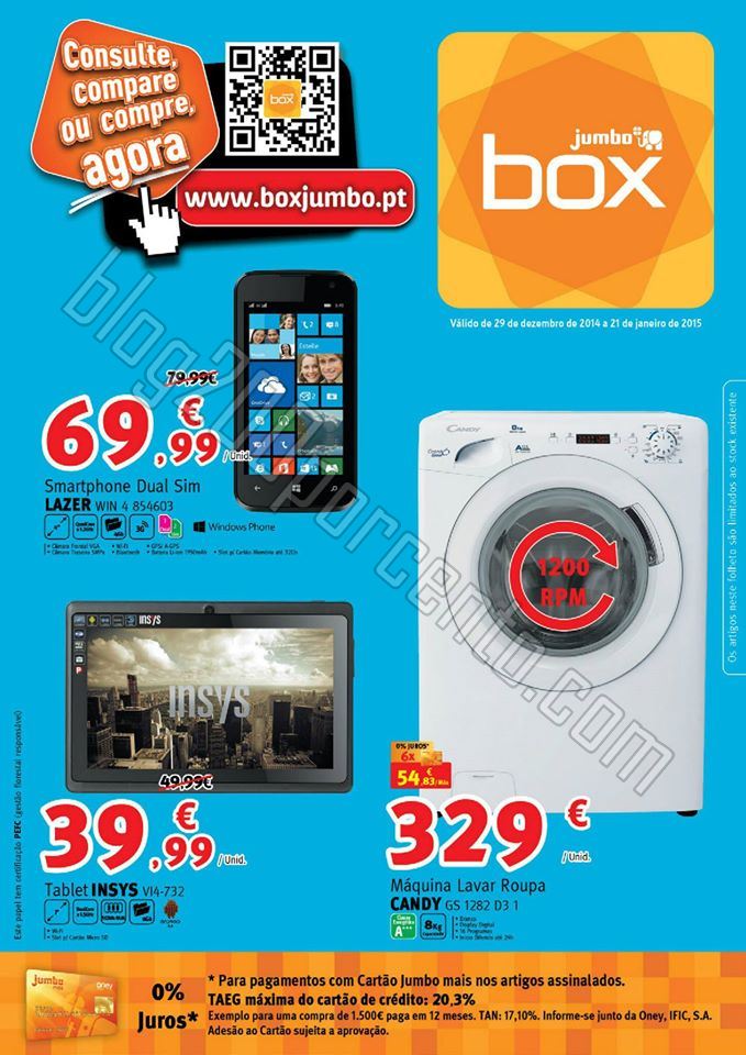Antevisão Folheto JUMBO - BOX Saldos de 29 dezembro a 21 janeiro