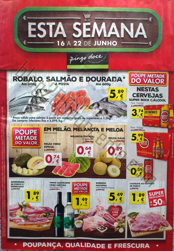 Antevisão Folheto PINGO DOCE Promoções de 16 a 