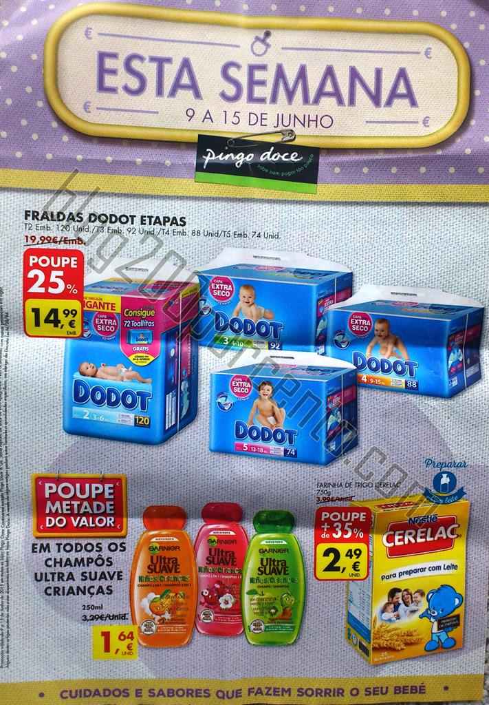 Antevisão Folheto PINGO DOCE Especial Bebé de 9 