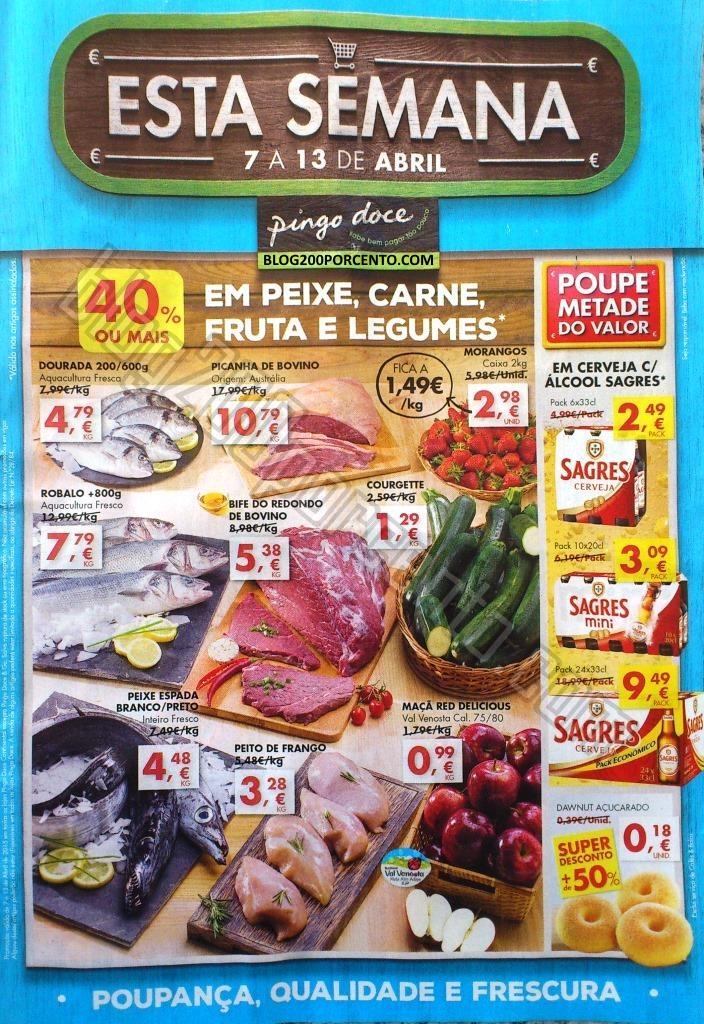 Antevisão Folheto PINGO DOCE Promoções de 7 a 1
