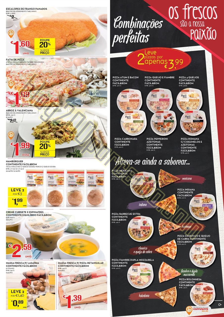 Antevisão folheto CONTINENTE promoções de 14 a 