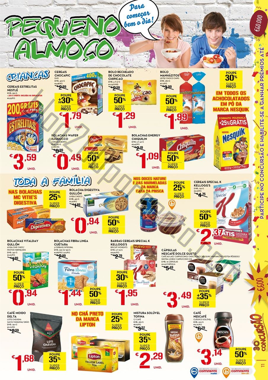 Antevisão Folheto CONTINENTE Promoções de 25 a 