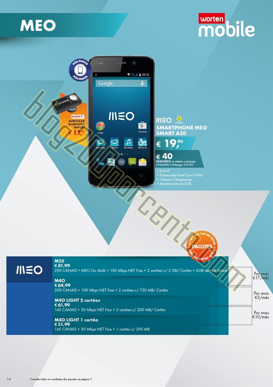 Novo Folheto WORTEN MOBILE de 9 julho a 5 agosto p