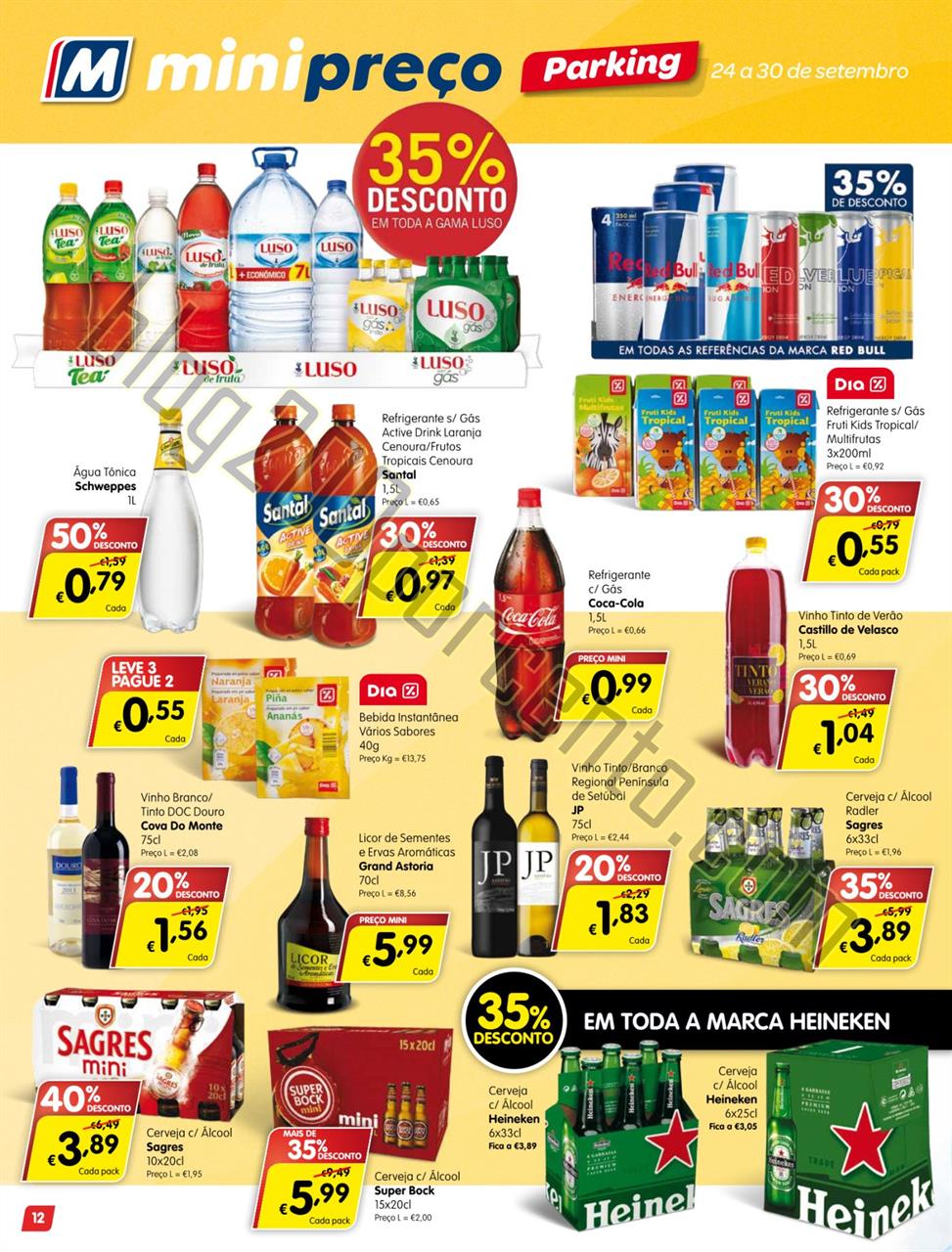 Antevisão Folheto MINIPREÇO Parking de 24 a 30 s
