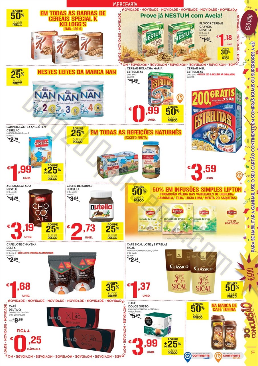 Antevisão Folheto CONTINENTE Promoções de 10 a 