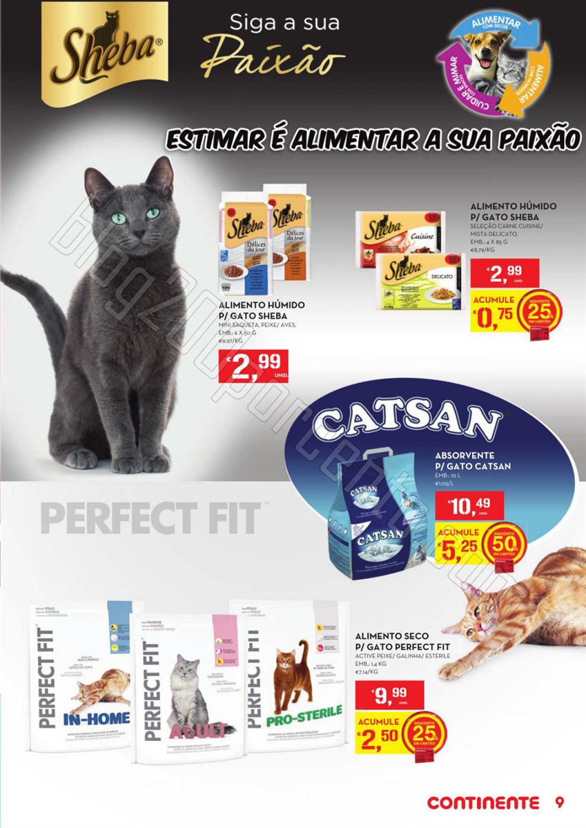 Antevisão Folheto CONTINENTE Feira Animal de 19 f