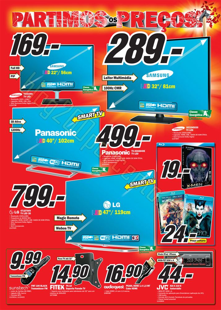 Antevisão folheto MEDIA MARKT centro de 16 a 22 o