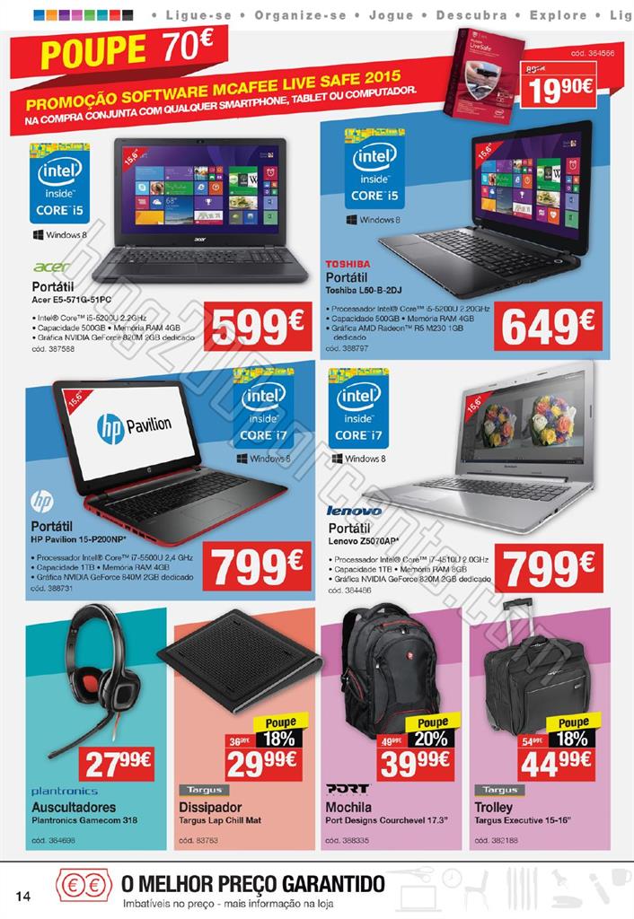 Antevisão folheto STAPLES Mobilidade de 19 a 31 m