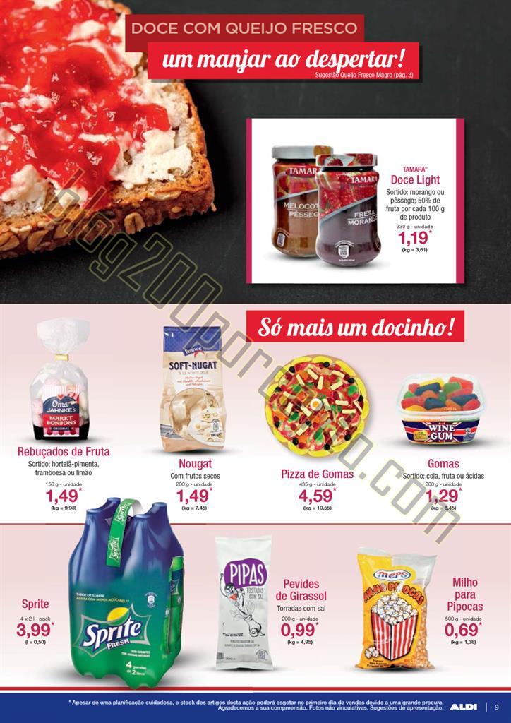 Antevisão Folheto ALDI Promoções a partir de 1 