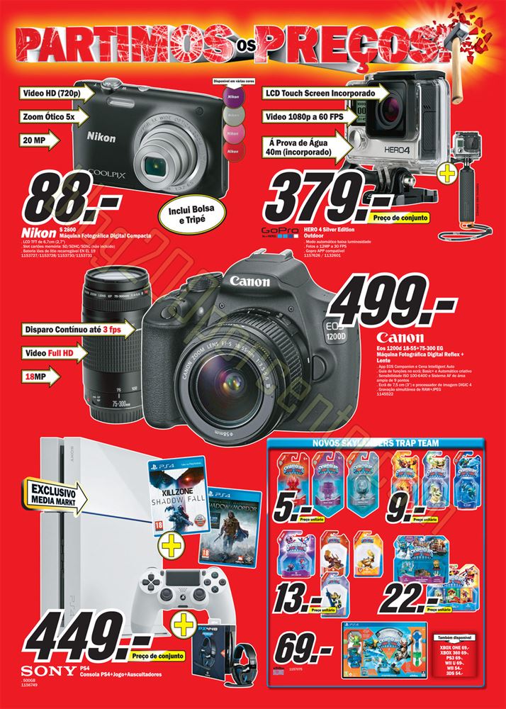 Antevisão folheto MEDIA MARKT norte de 16 a 22 ou