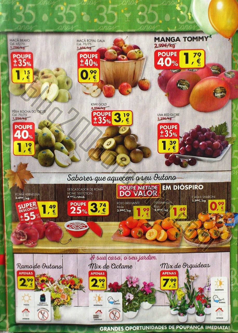 Antevisão Folheto PINGO DOCE promoções de 3 a 9 novembro
