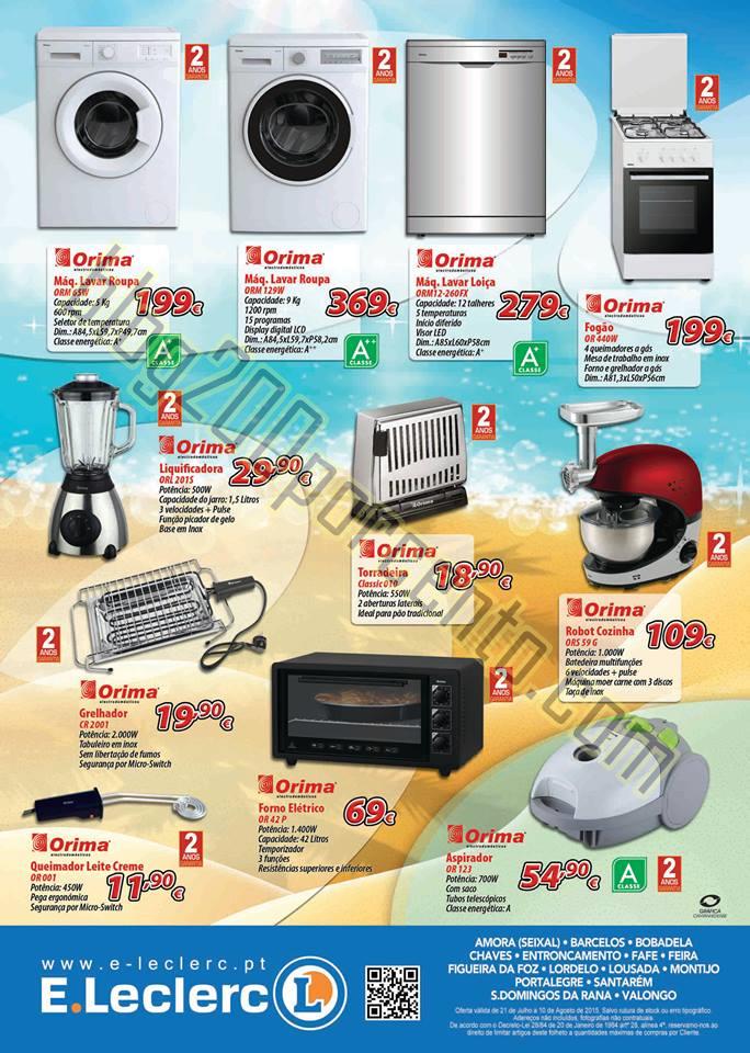 Antevisão Folheto E-LECLERC Preços de verão de 