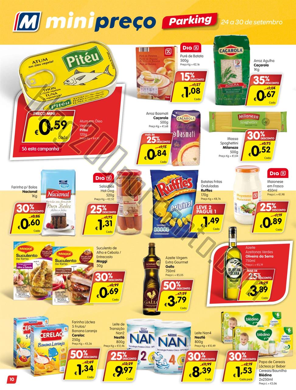 Antevisão Folheto MINIPREÇO Parking de 24 a 30 s