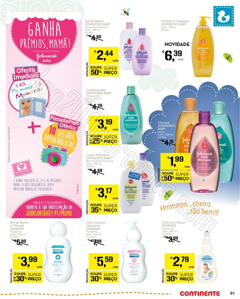 Antevisão Folheto CONTINENTE Feira do Bebé de 20