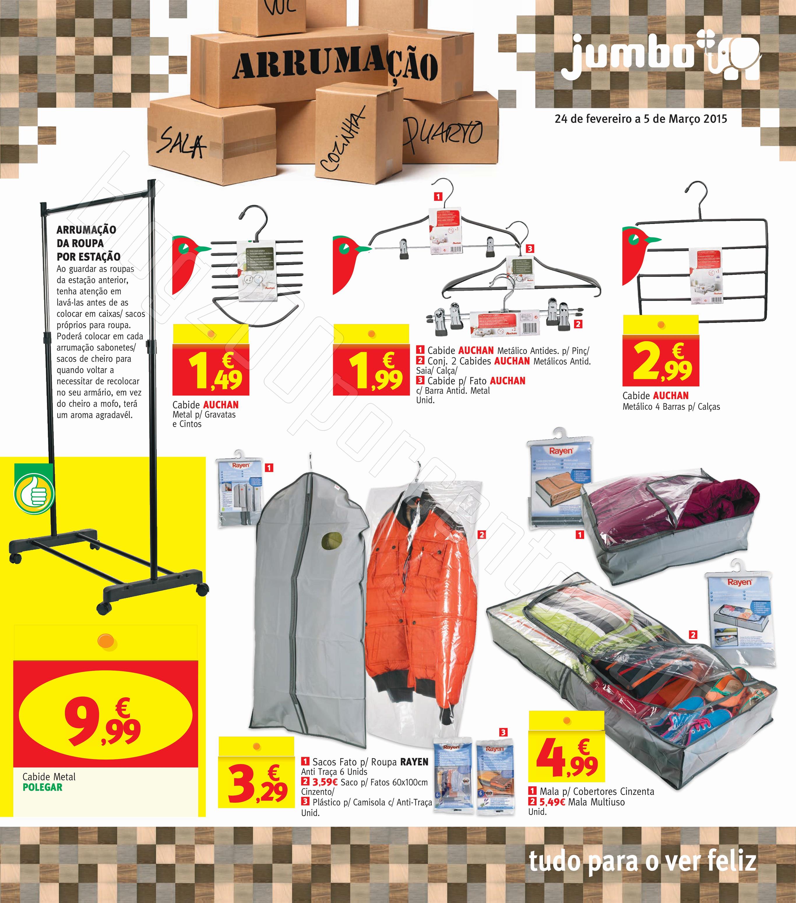 Antevisão Folheto JUMBO Arrumação de 24 feverei