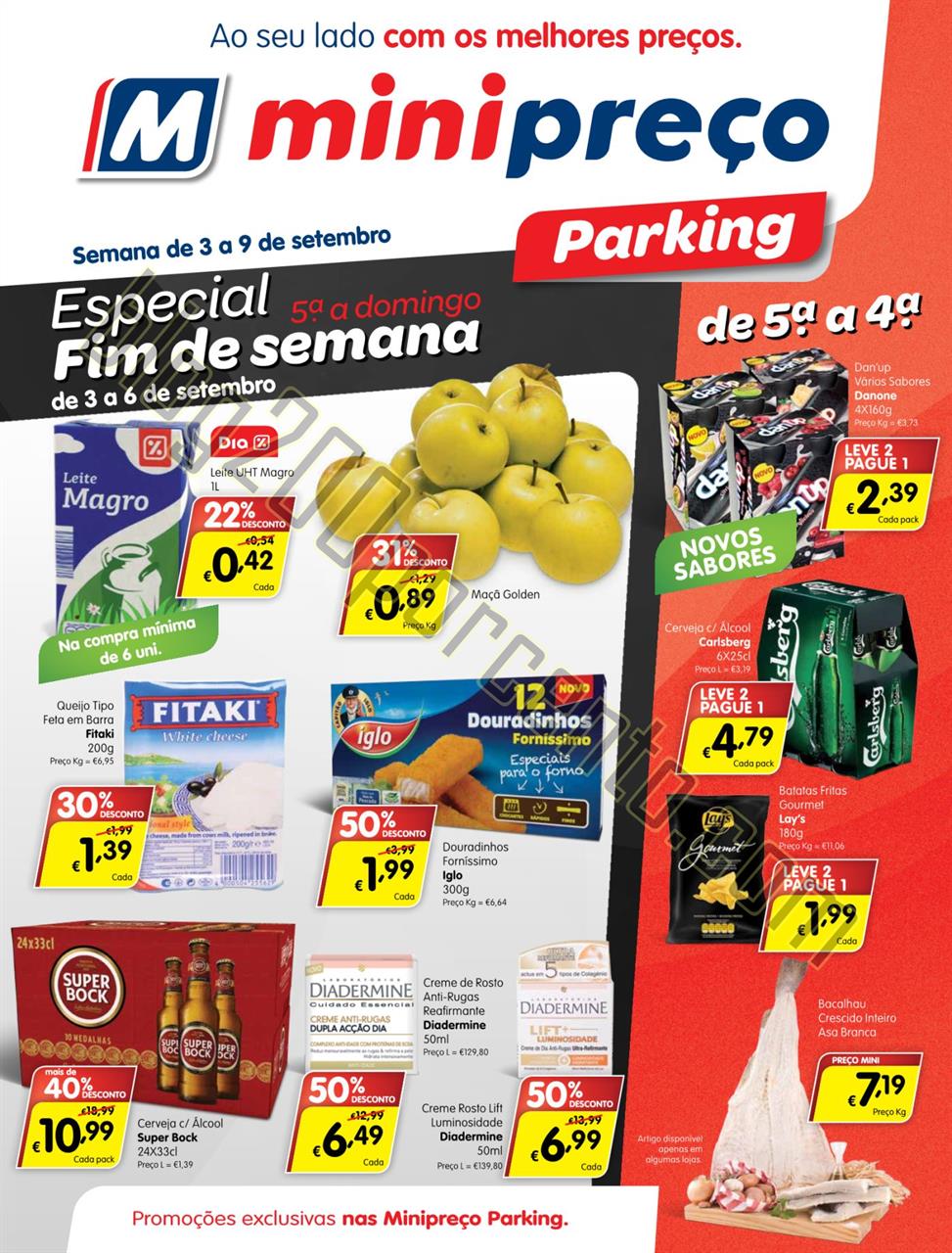 Antevisão Folheto MINIPREÇO Parking de 3 a 9 set