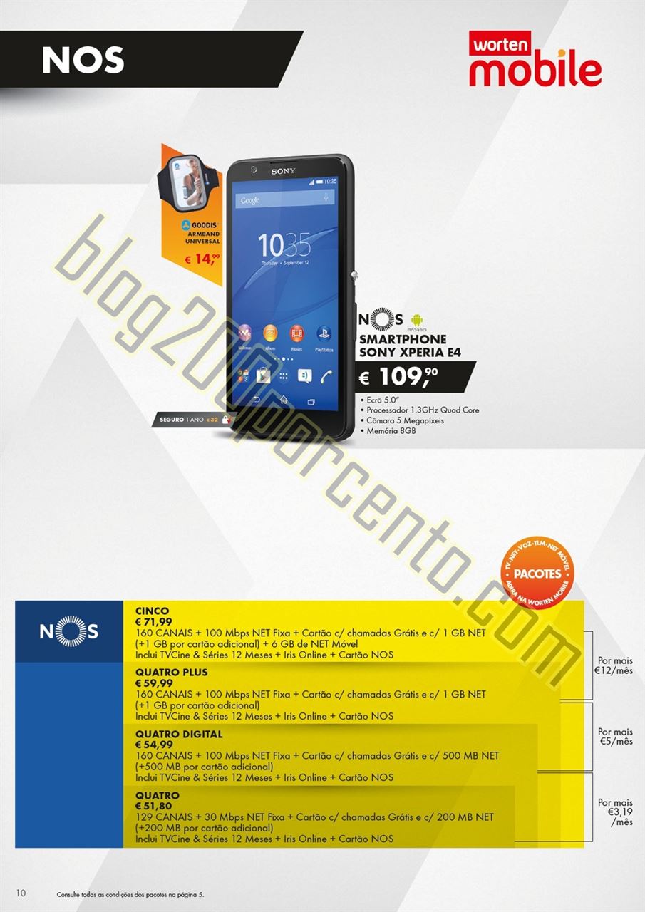 Novo Folheto WORTEN MOBILE de 9 julho a 5 agosto p