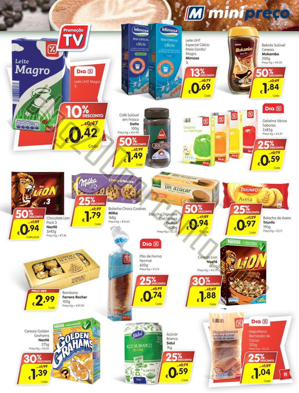 Antevisão Folheto MINIPREÇO Promoções de 22 a 