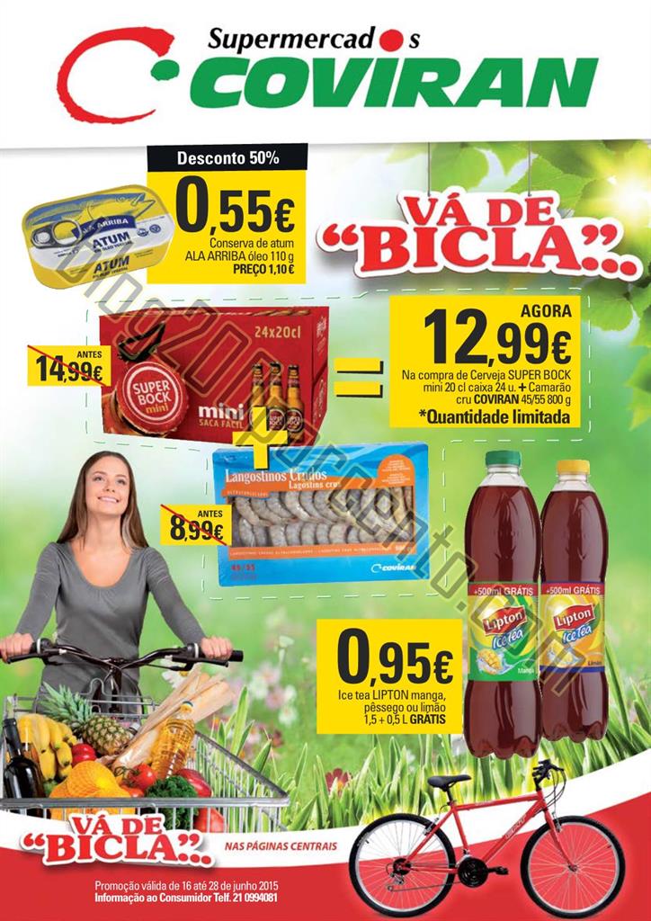 Novo Folheto COVIRAN Promoções de 16 a 28 junho 