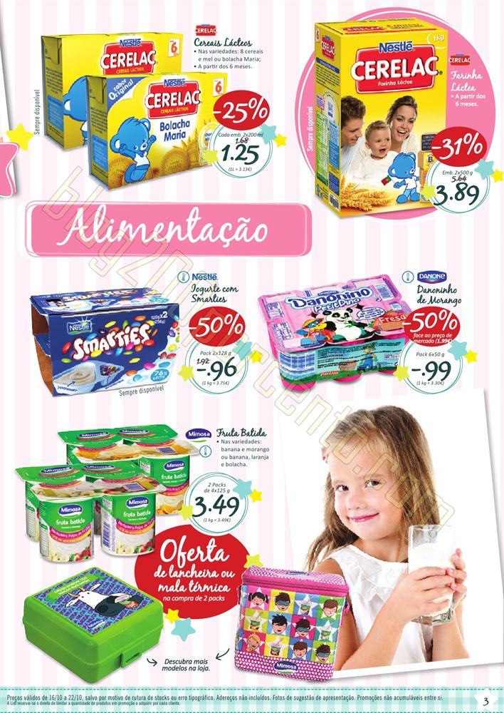 Antevisão Folheto LIDL de 16 a 22 outubro - Bebé
