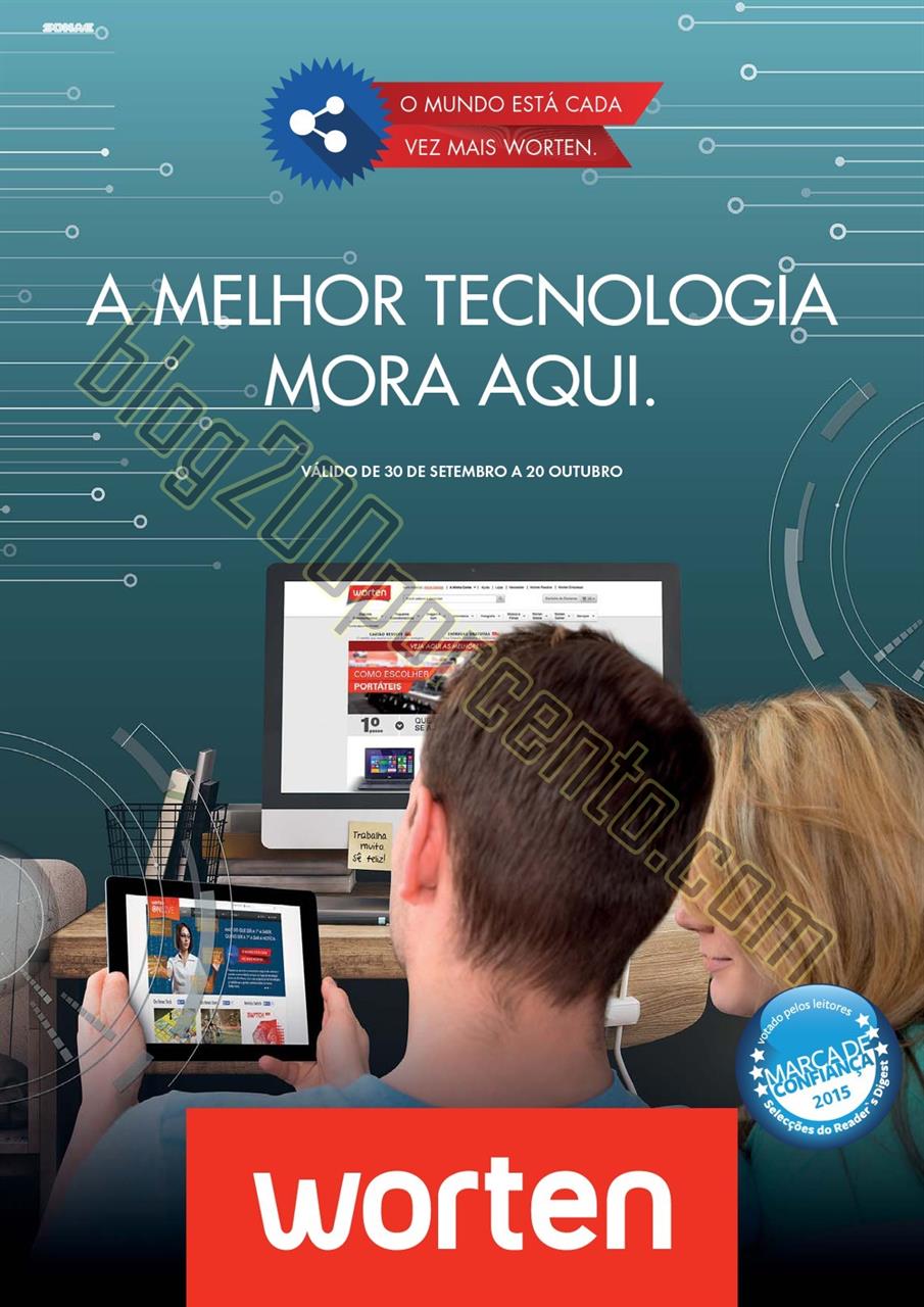 Novo Folheto WORTEN Tecnologia Promoções até 20