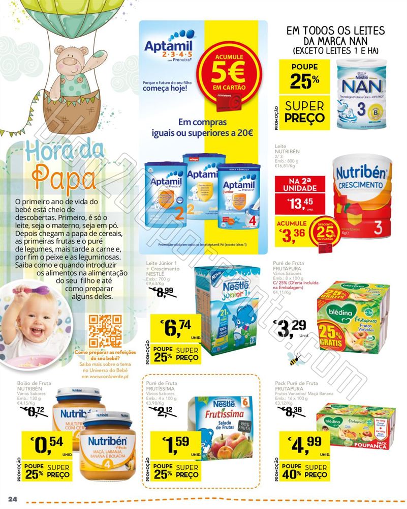 Antevisão Folheto CONTINENTE Feira do Bebé de 20