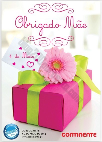 Novo folheto | CONTINENTE | dia da Mãe de 22 abril a 4 maio