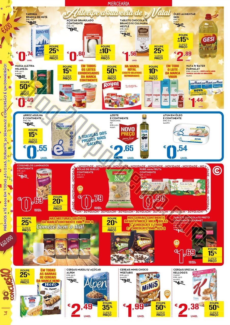 Antevisão folheto CONTINENTE promoções de 3 a 9