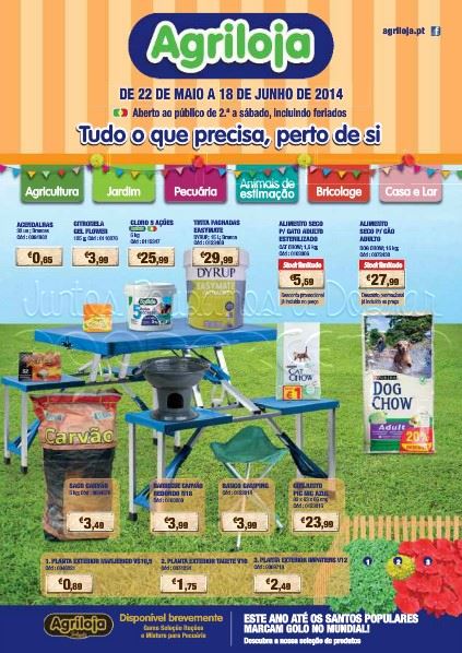 Novo folheto AGRILOJA de 22 maio a 18 junho