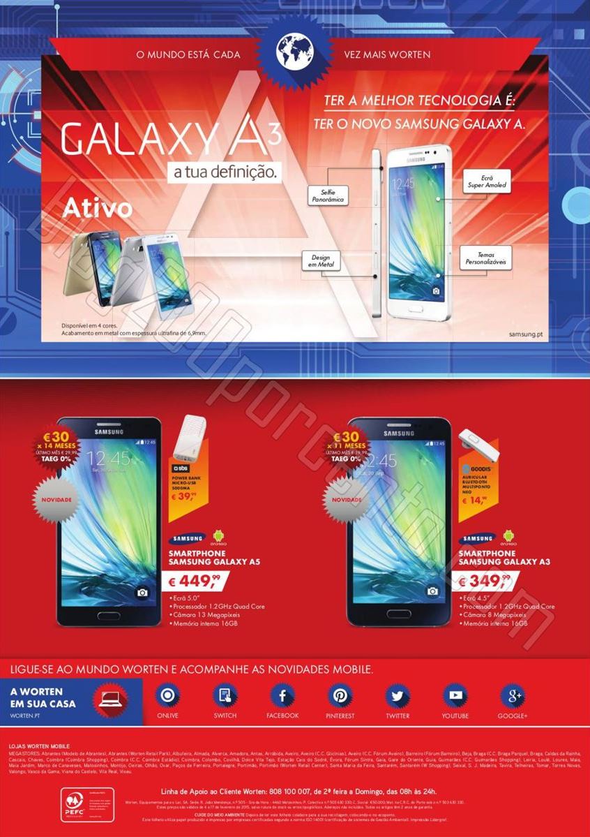 Novo Folheto WORTEN Mobile promoções de 4 a 17 f
