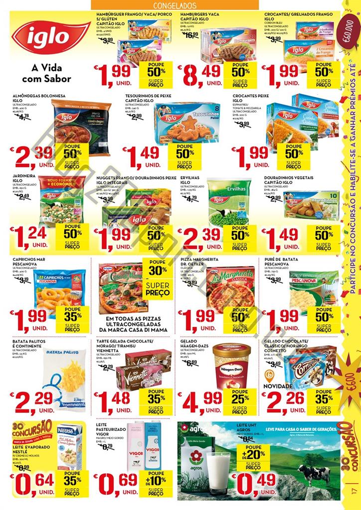 Antevisão Folheto CONTINENTE Promoções de 16 a 