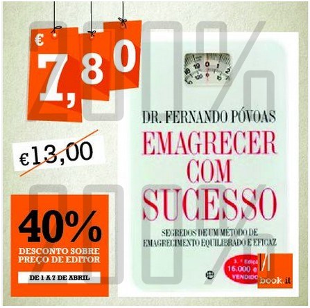 Livro da semana | BOOK.IT | de 1 a 7 abril
