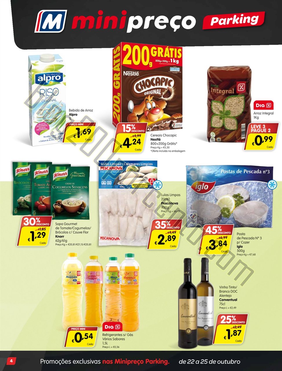 Antevisão Folheto MINIPREÇO Parking de 22 a 28 o