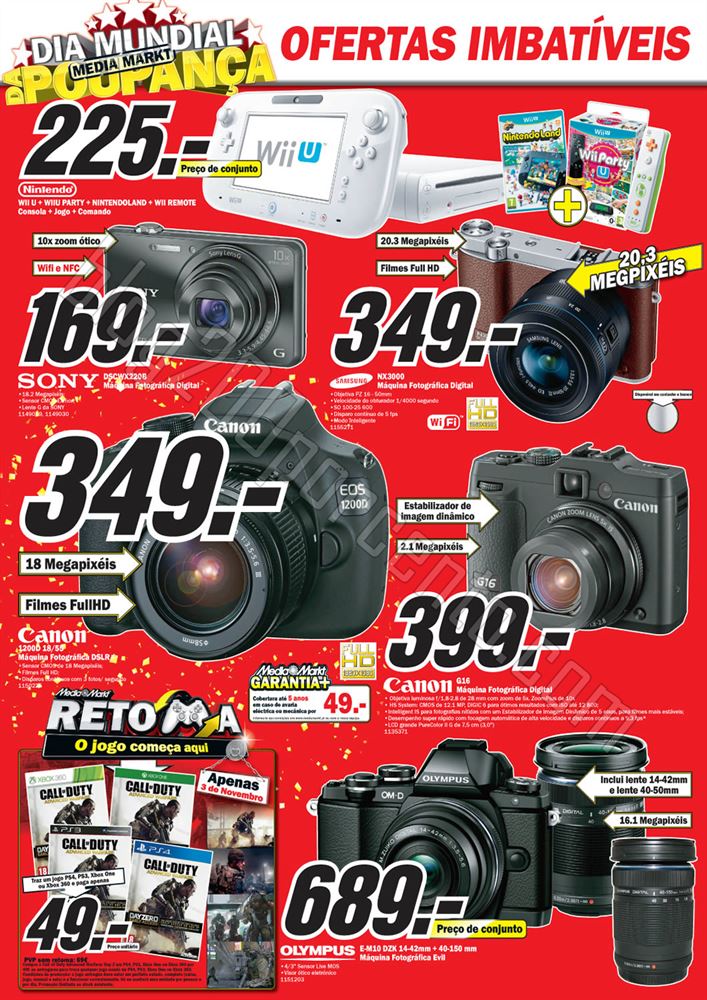 Antevisão Folheto MEDIA MARKT Norte de 30 outubro