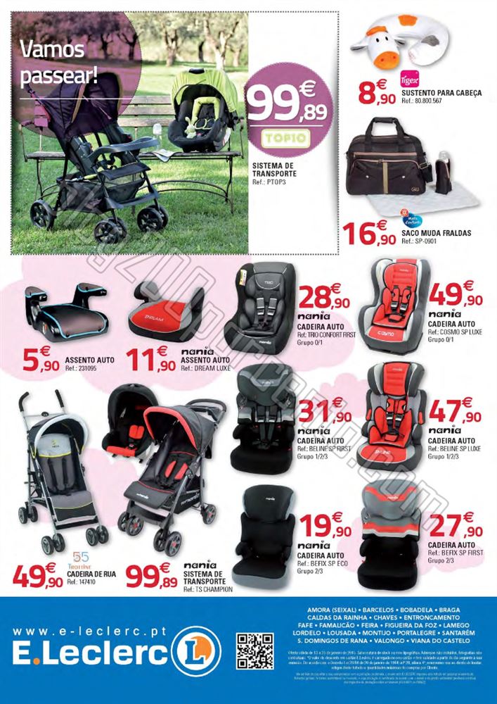 Antyevisão Folheto E-LECLERC Nacional Bebé de 13