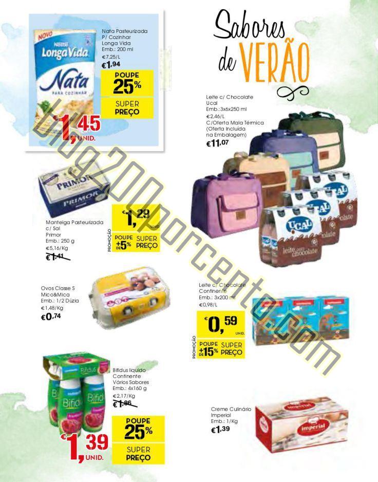 Antevisão Folheto CONTINENTE Férias de verão de