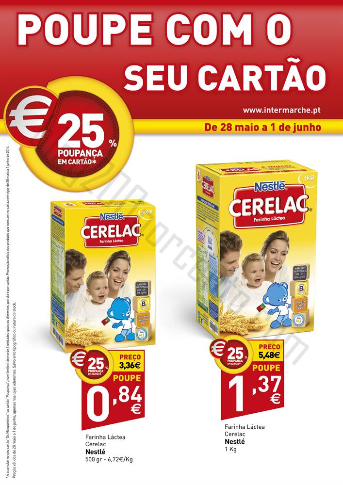 Monofolha INTERMARCHÉ de 28 maio a 1 junho - Cerelac